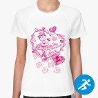 Женская спортивная футболка