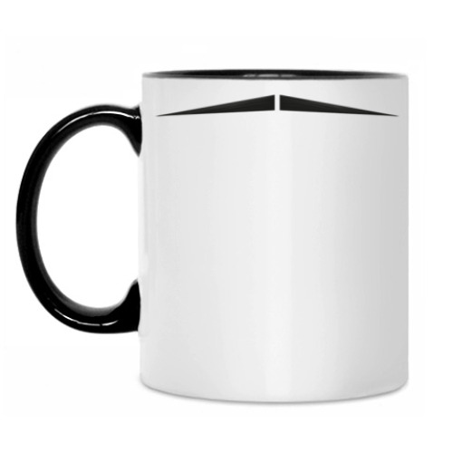 Кружка с принтом Усы