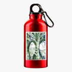 Металлическая бутылка 400 мл UV-DTF