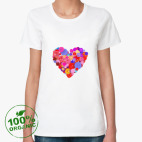 Женская футболка органик