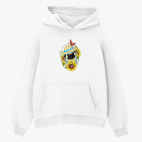 Толстовка худи оверсайз