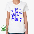 Женская футболка органик