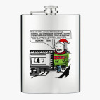 Фляжка стальная