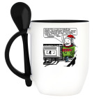 Кружка с ложкой