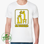 Мужская футболка органик