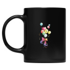 Кружка цветная UV-DTF