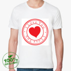 Мужская футболка органик