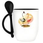 Кружка с ложкой