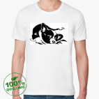 Мужская футболка органик