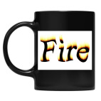 Кружка цветная UV-DTF