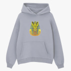 Толстовка худи оверсайз