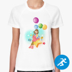 Женская спортивная футболка