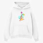 Толстовка худи оверсайз