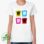 Женская футболка органик