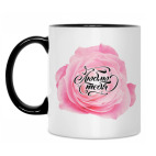 Кружка двухцветная