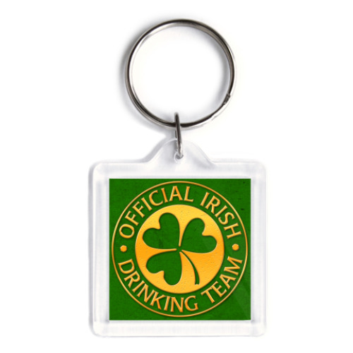 Брелок с принтом Irish drinking