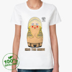 Женская футболка органик