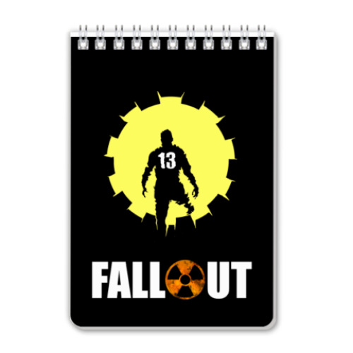 Блокнот с принтом Fallout