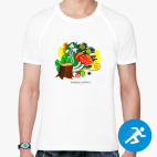 Мужская спортивная футболка