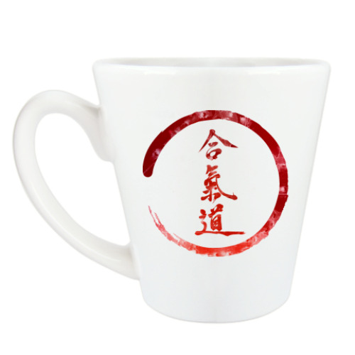 Чашка Латте с принтом Энергия