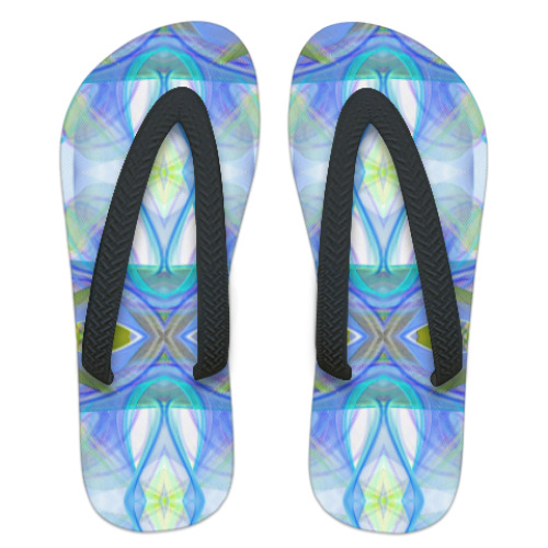 Шлепанцы (сланцы) фрактал