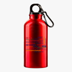 Металлическая бутылка 400 мл UV-DTF