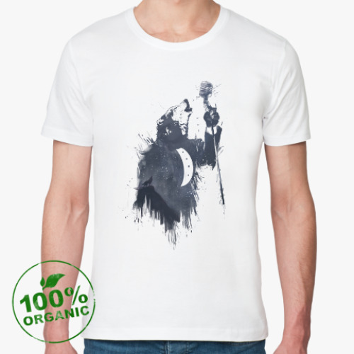Футболка из органик-хлопка Песня волка