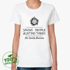 Женская футболка органик