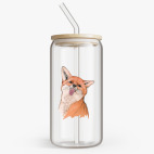 Банка с бамбуковой крышкой