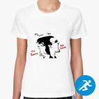 Женская спортивная футболка