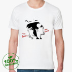 Мужская футболка органик