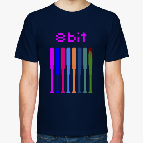 Футболка с принтом 8 bit