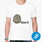 Мужская спортивная футболка