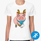 Женская спортивная футболка