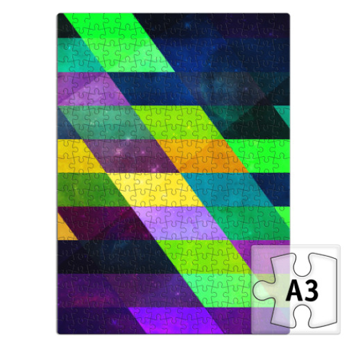 Пазл с принтом Diamonds