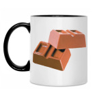 Кружка двухцветная