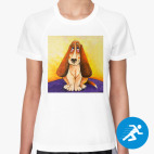 Женская спортивная футболка