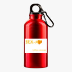 Металлическая бутылка 400 мл UV-DTF