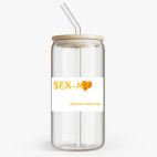 Банка с бамбуковой крышкой