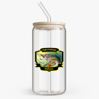 Банка с бамбуковой крышкой