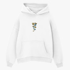 Толстовка худи оверсайз