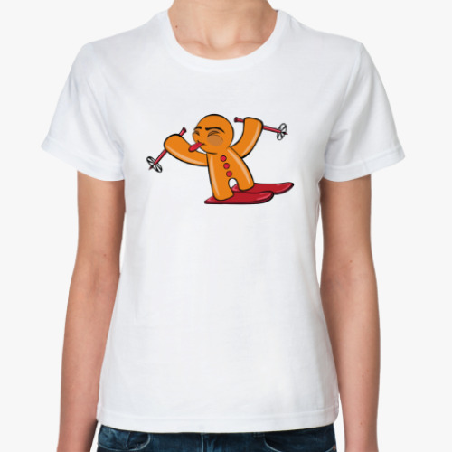 Классическая футболка Gingerbread man