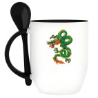 Кружка с ложкой