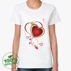 Женская футболка органик