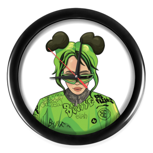Настенные часы Billie Eilish