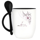 Кружка с ложкой