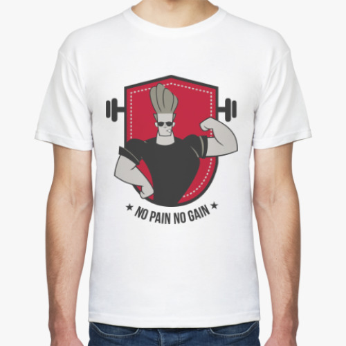 Футболка с принтом Джонни Браво