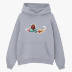 Толстовка худи оверсайз