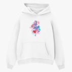 Толстовка худи оверсайз