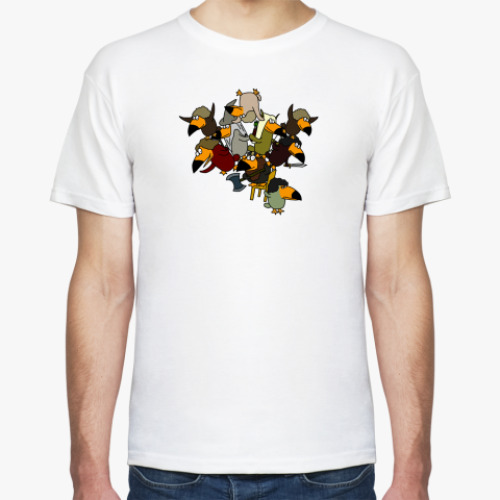 Футболка с принтом Пирамида